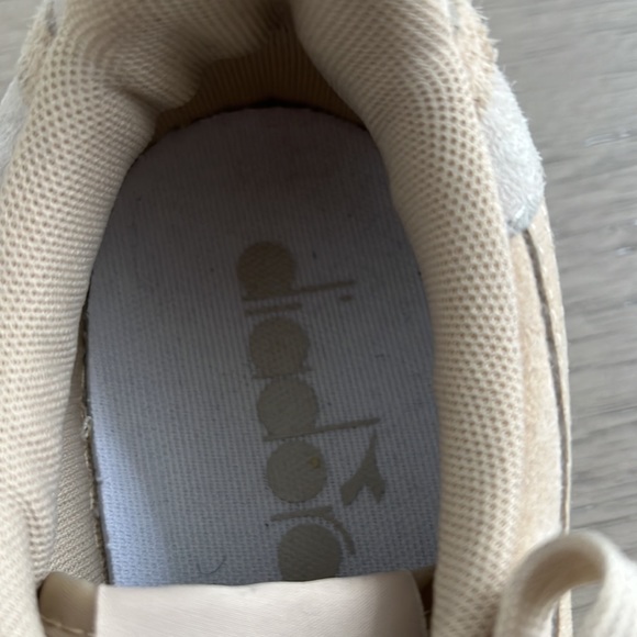 Diadora Game Low S Trainers In Beige men’s size 11 - Picture 3 of 7